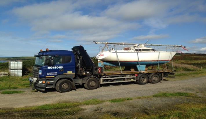 Boat Delivery Fiddlers Ferry