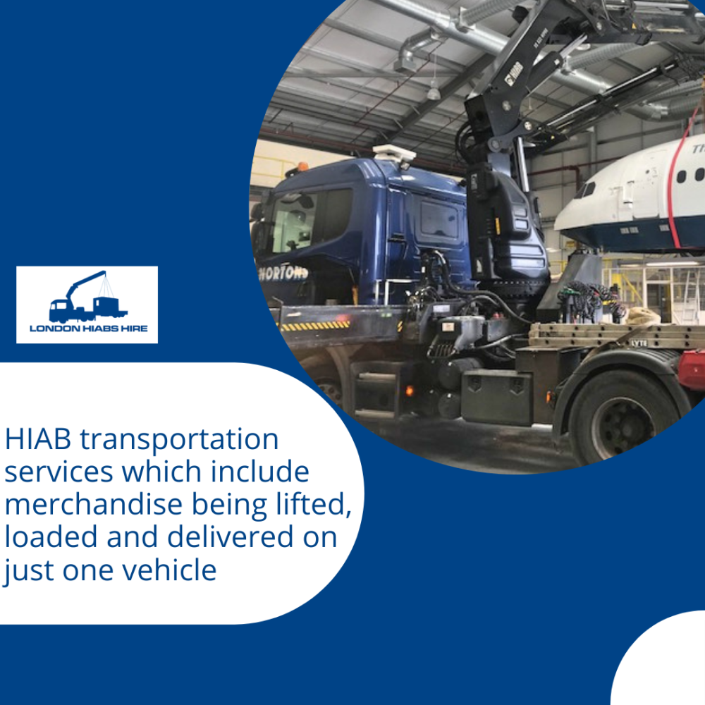 HIAB wagon mounted cranes