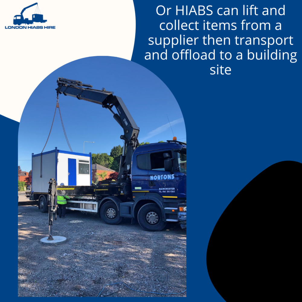 HIAB transport service, lifting to kerb side or onto site