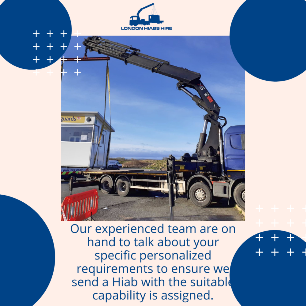 Transport and offload to a building site