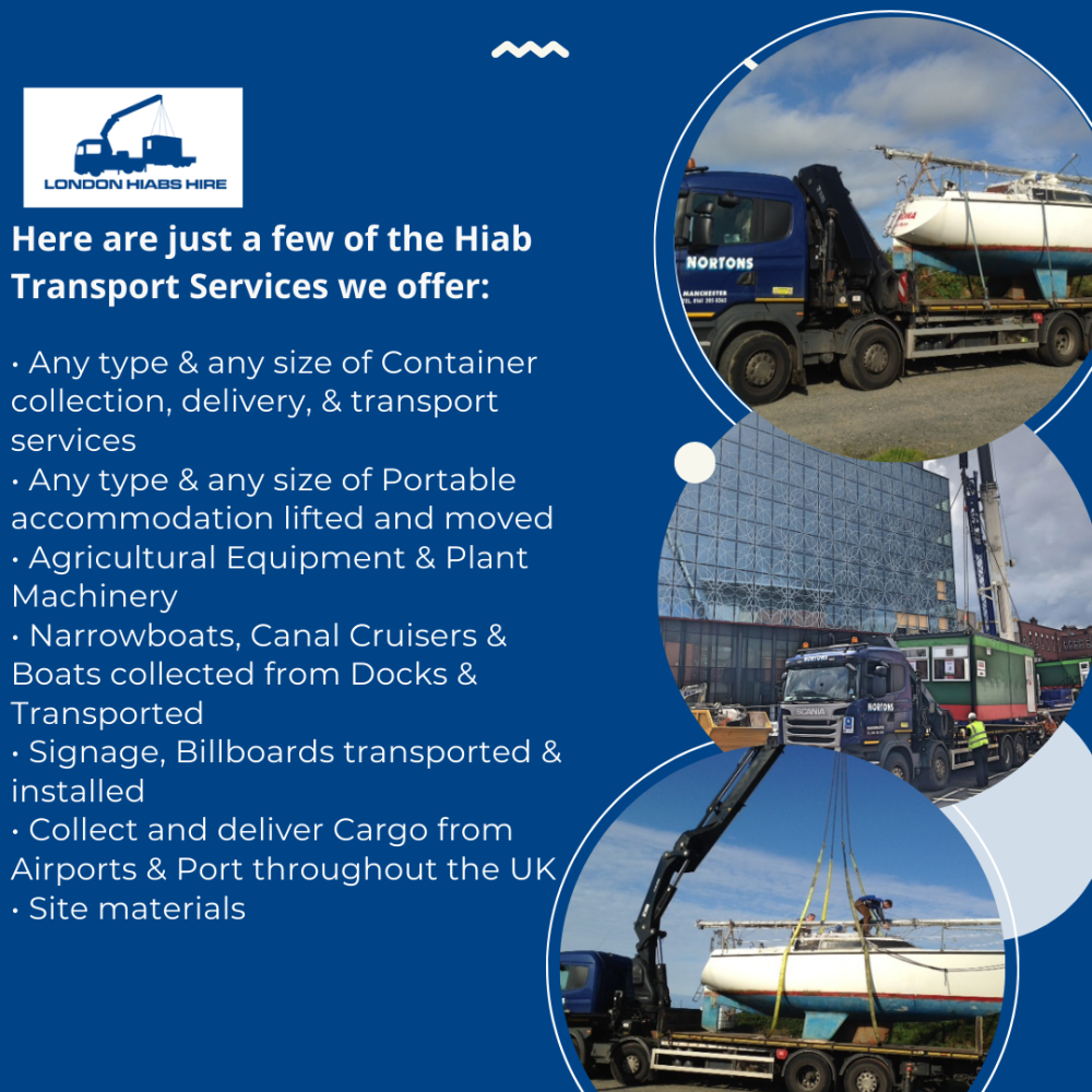 Move material out of storage, and deliver and position on site