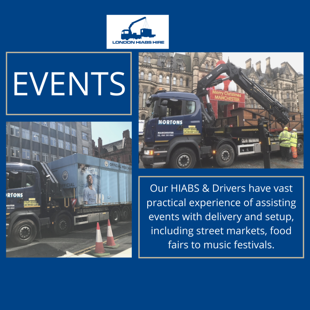 We offer transportation and HIAB lifting services