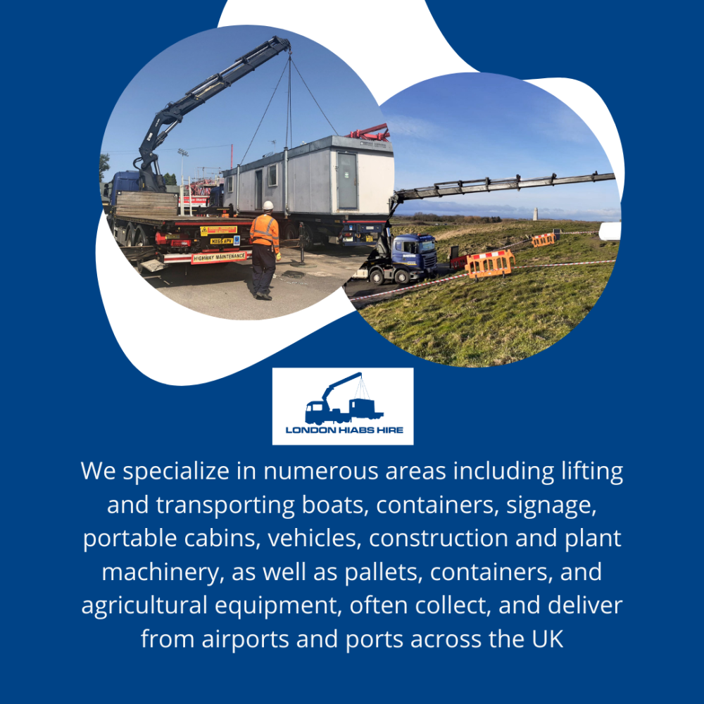 Lifting and transporting boats, containers